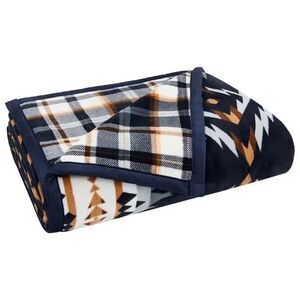 Pendleton Throw Blanket Reversible Plush Soft Throw 50"x70" NEW